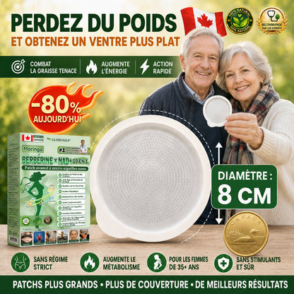 Boutique officielle |  🎄 GLORENDA® 2026 Moringa & Berbérine × NAD+ Patch micro-nano avancé 4-en-1(À utiliser une fois par jour, résultats visibles en 7 jours)✅ Pour l’obésité, le relâchement cutané, l’apnée du sommeil, les problèmes articulaires 🎁